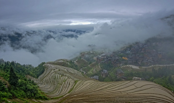 龙胜梯田