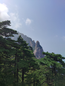 安徽黄山天都峰