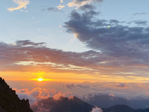 太白山日出