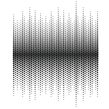 六边形激光镂空冲孔图