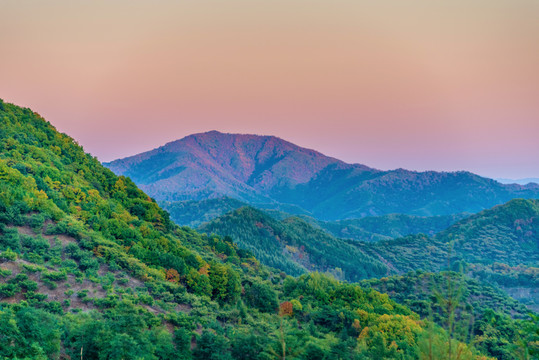 中国辽宁丹东山景风光