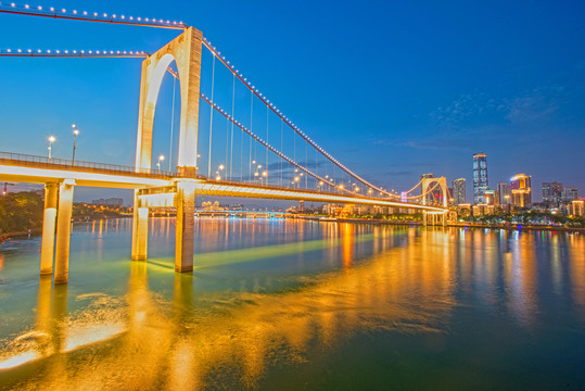 柳州市红光大桥夜景