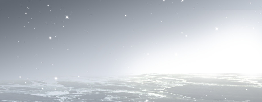 大氣漸變夜空banner背景