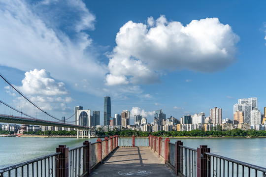 广西柳州城市风光