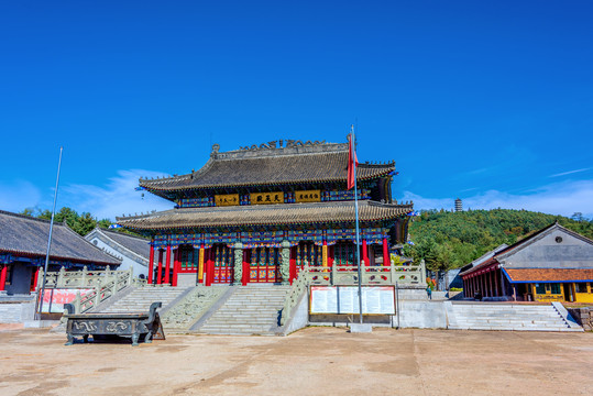 中国辽宁丹东宽甸黄椅山清泉寺