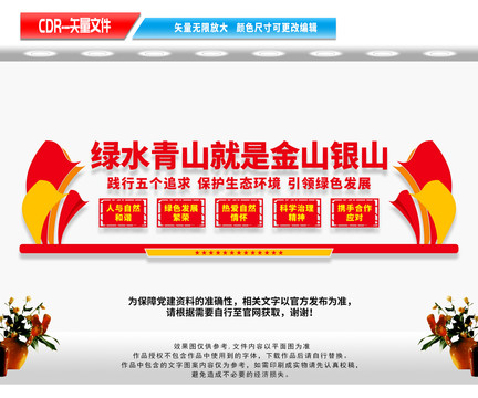 綠水青山就是金山銀山