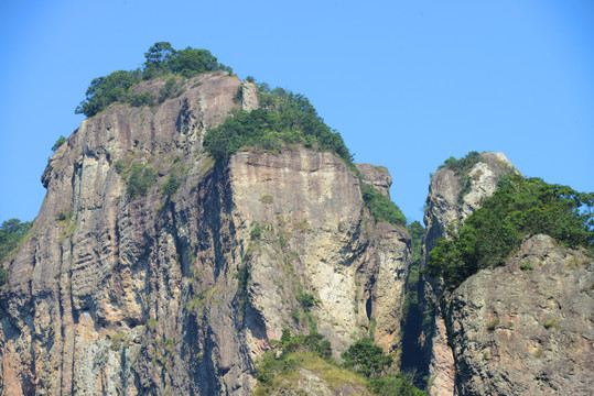 雁荡山灵峰景区山峰