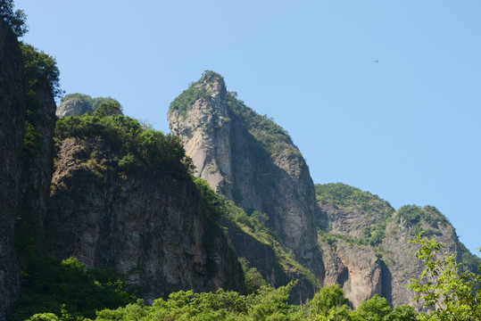 雁荡山灵峰景区山峰