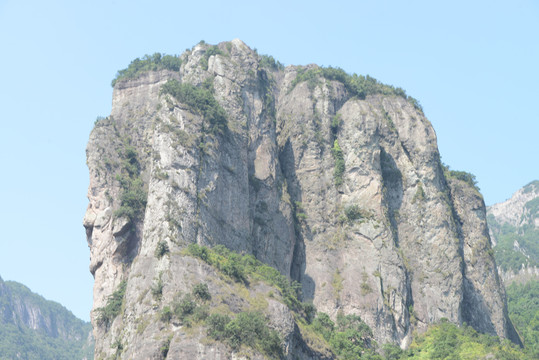 雁荡山灵峰景区合掌峰夫妻峰