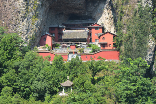 雁荡山灵峰景区古刹