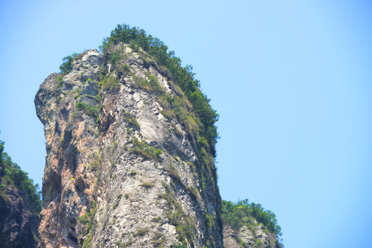 雁荡山风景灵峰景区合掌峰