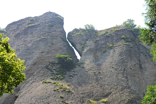 雁荡山风景大龙湫景区熊峰