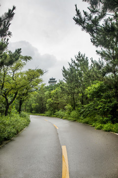 五莲山山路