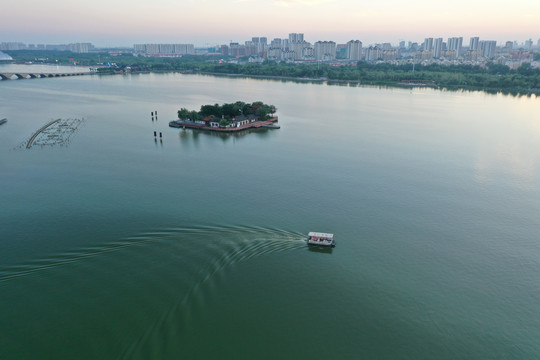 东昌湖风光