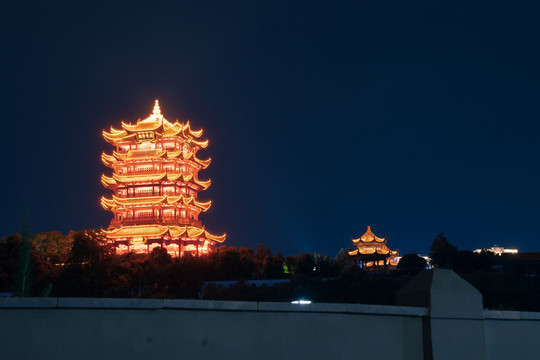 黄鹤楼夜景