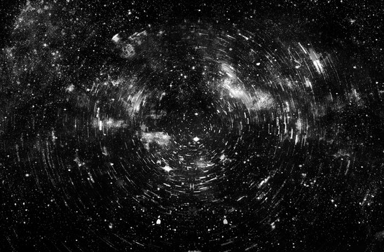 黑色星空軟膜