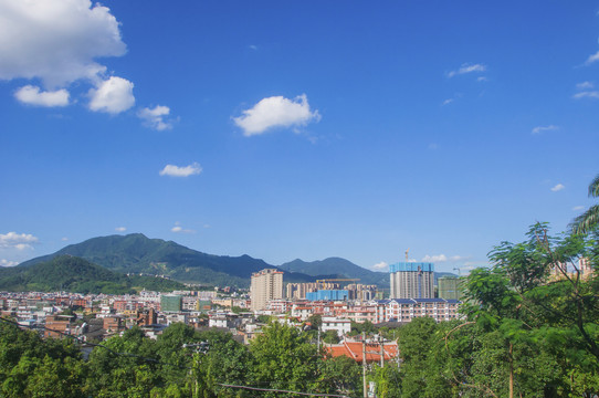 永春山城风景