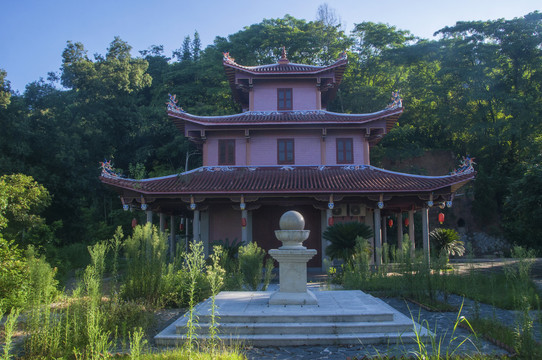 魁星岩瑞基楼风景