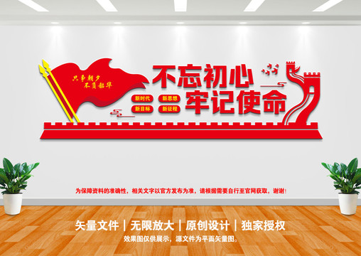 不忘初心牢記使命