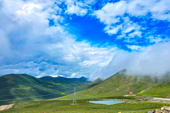 折多山风光