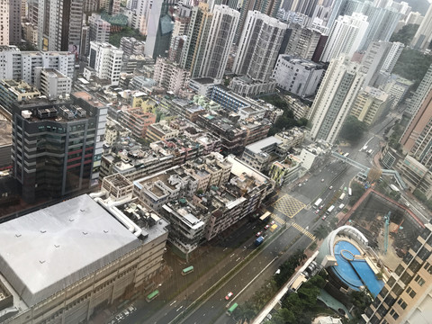 香港荃湾街景