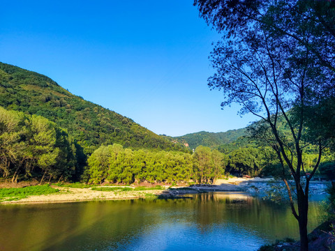 西安汤峪湖森林公园