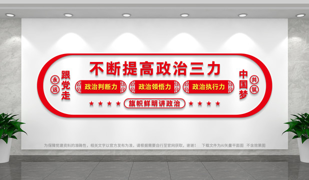 不斷提高政治三力