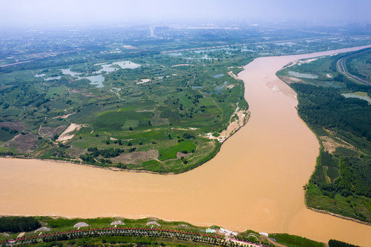 泾渭河口