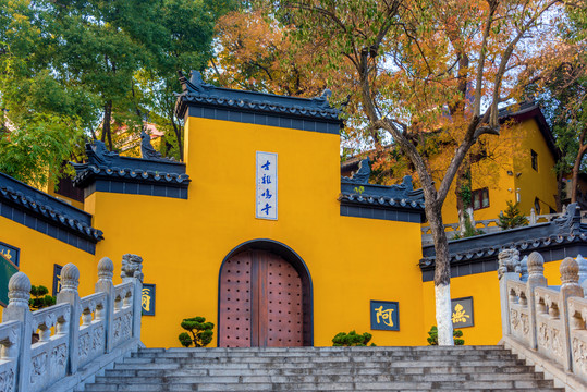 中国江苏南京古鸡鸣寺