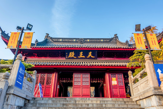 中国江苏南京古鸡鸣寺