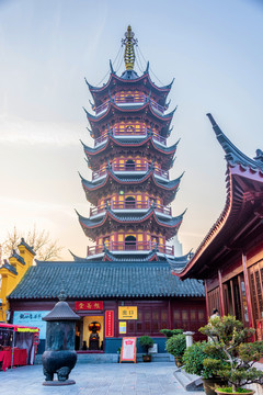 中国江苏南京古鸡鸣寺