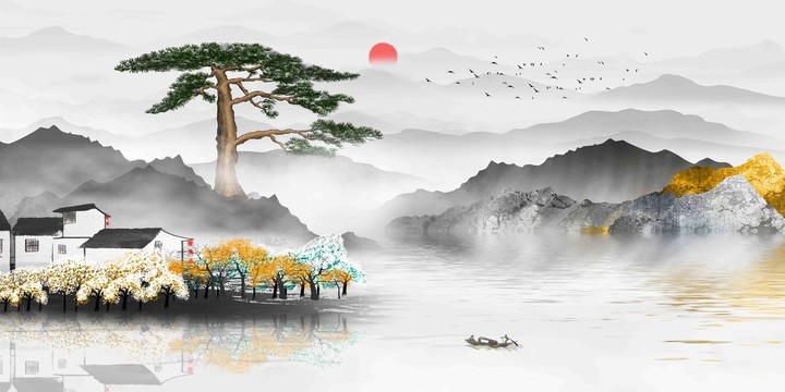 水墨畫