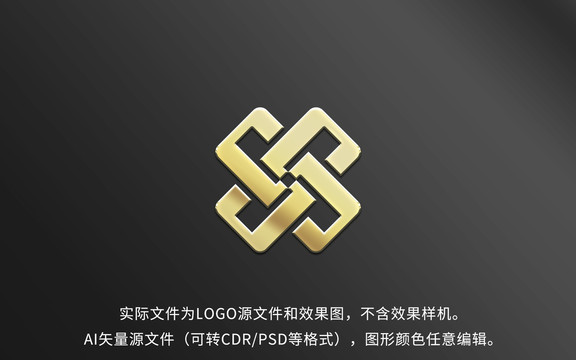 SX字母LOGO标志设计