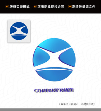 X字母logo