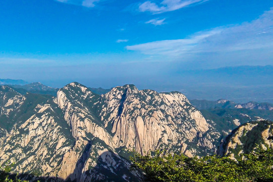 西岳华山风光