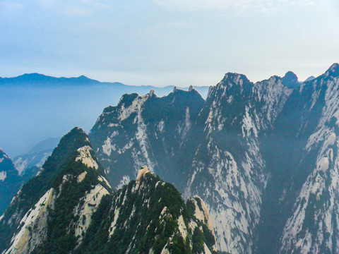 西岳华山风光