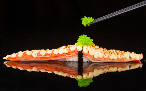 巨无霸蟹柳寿司