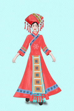 壯族女孩