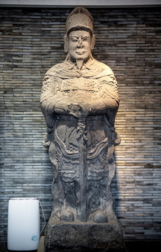 南宋石刻博物馆武士像