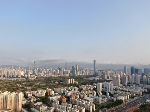 深圳城市風(fēng)光航拍