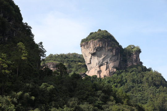 福建武夷山大王峰风光