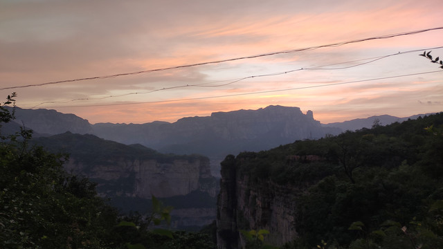 太行大峡谷太行山风景河南林州