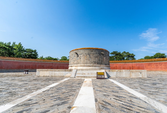 中国河北清西陵建筑风景