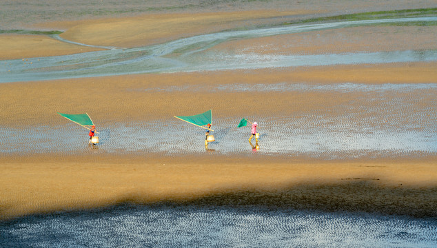 霞浦滩涂