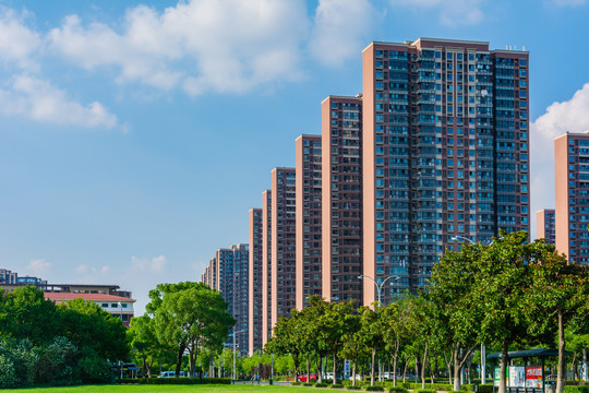 城市高层住宅小区