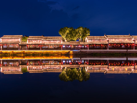 塘栖夜景