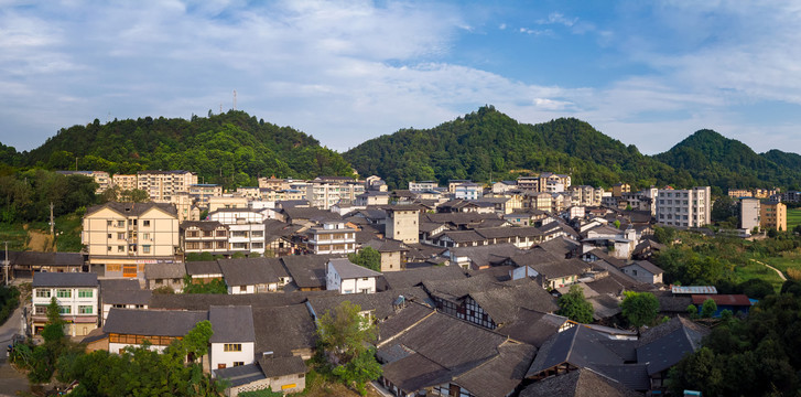 丰盛古镇全景