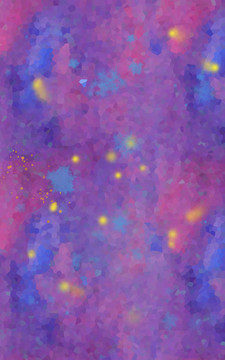 夢幻紫色星空