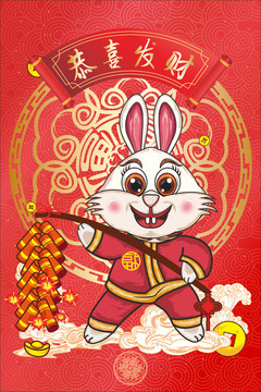 2023兔年插畫(huà)