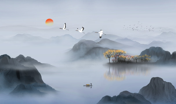 意境山水畫(huà)